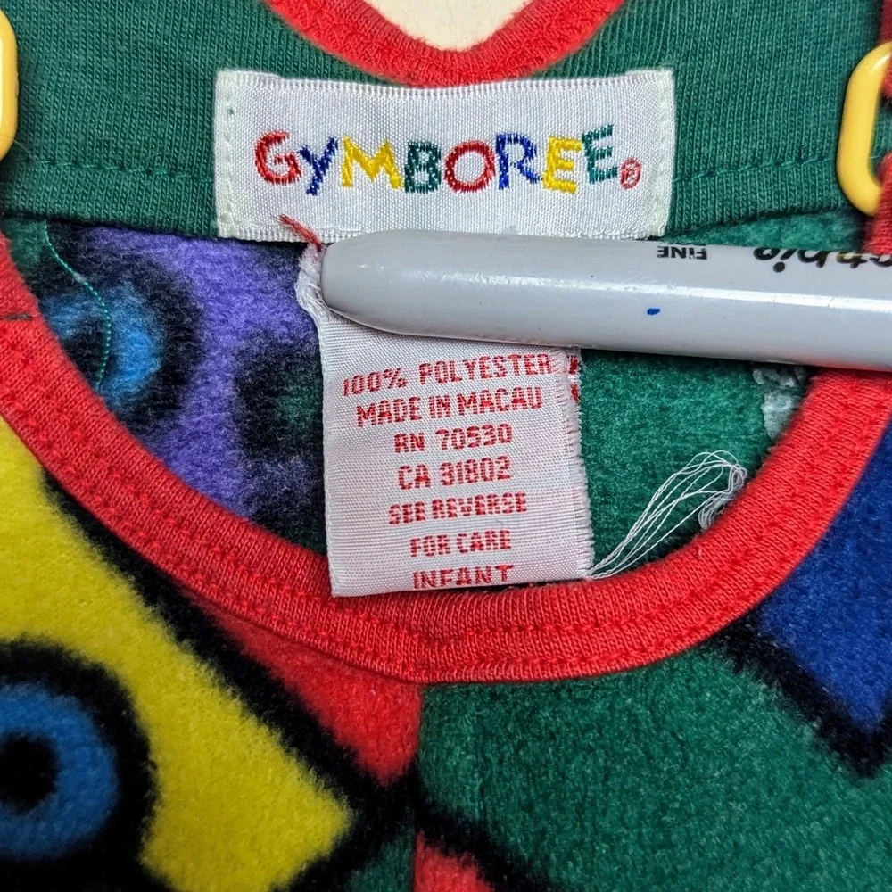 Gymboree sticker residue